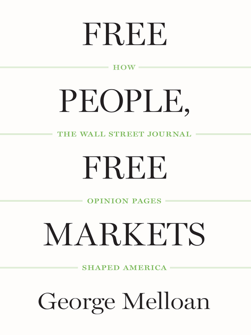 Cover image for Free People, Free Markets